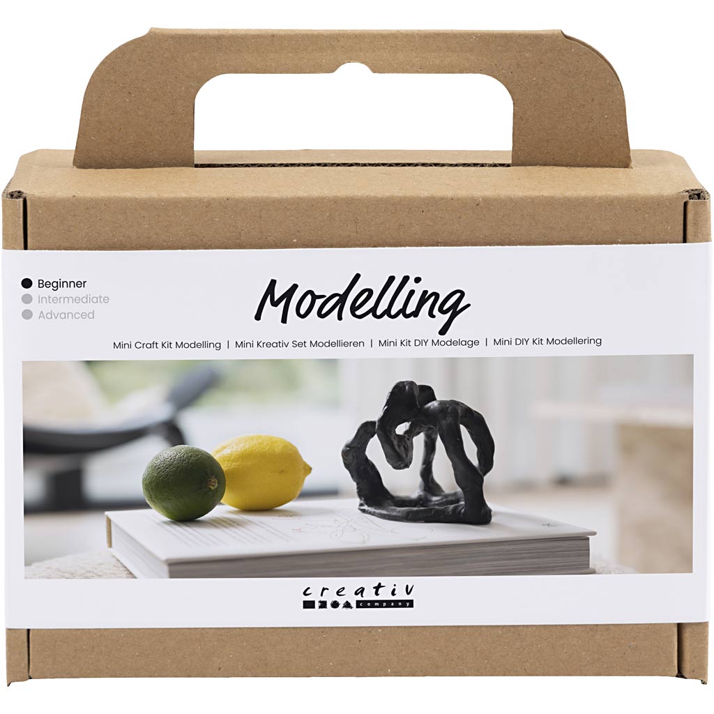 Creativ company http: www.cchobby.nl mini-hobbyset-boetseren-beeldje-zwart-1-doos