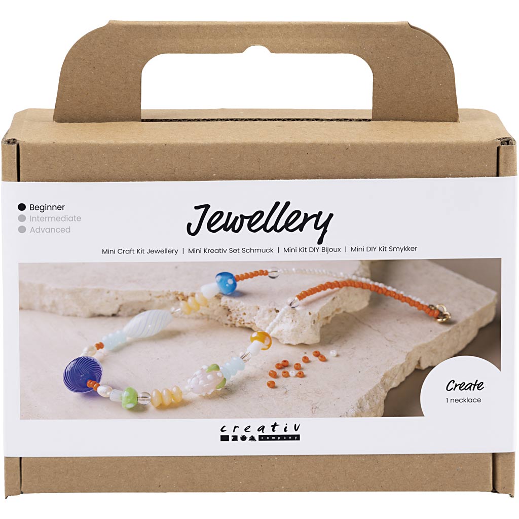 Creative company http: www.cchobby.nl mini-hobbyset-sieraden-stoere-halsketting-kleurrijk-1-doos