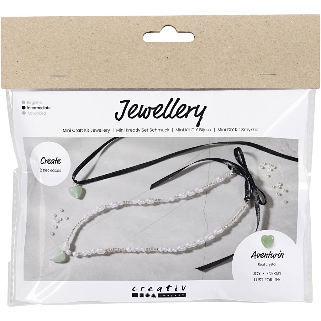 Creativ company http: www.cchobby.nl mini-hobbyset-sieraden-aventurien-hart-helder-1-doos