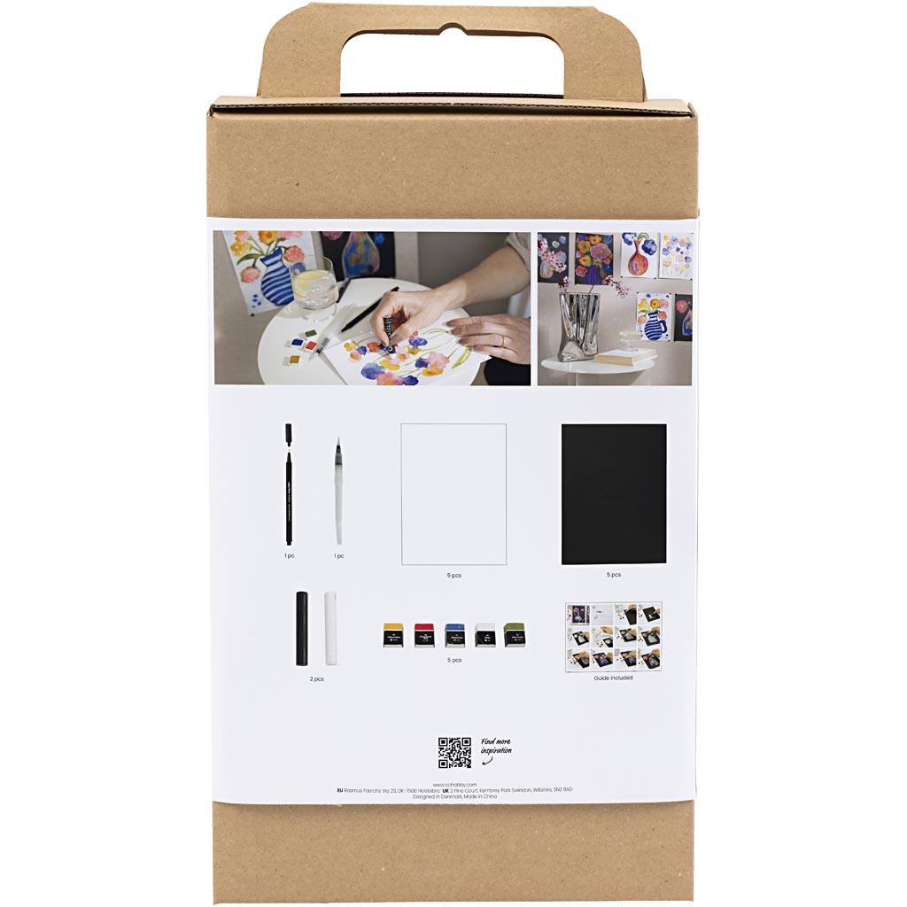 Creativ company http: www.cchobby.nl creatieve-box-aquarel-diverse-kleuren-1-doos