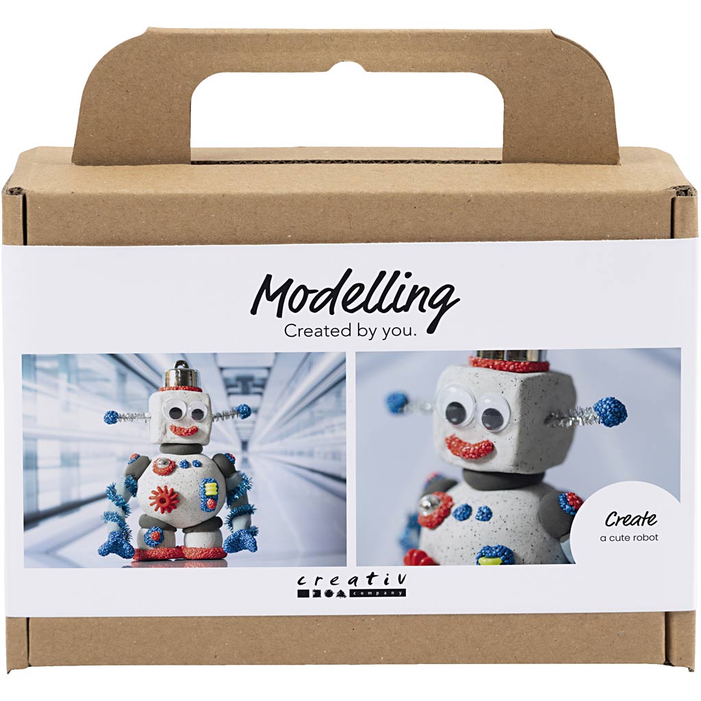 Http: www.cchobby.nl mini-hobbyset-boetseren-robot-blauw-grijs-rood-1-doos