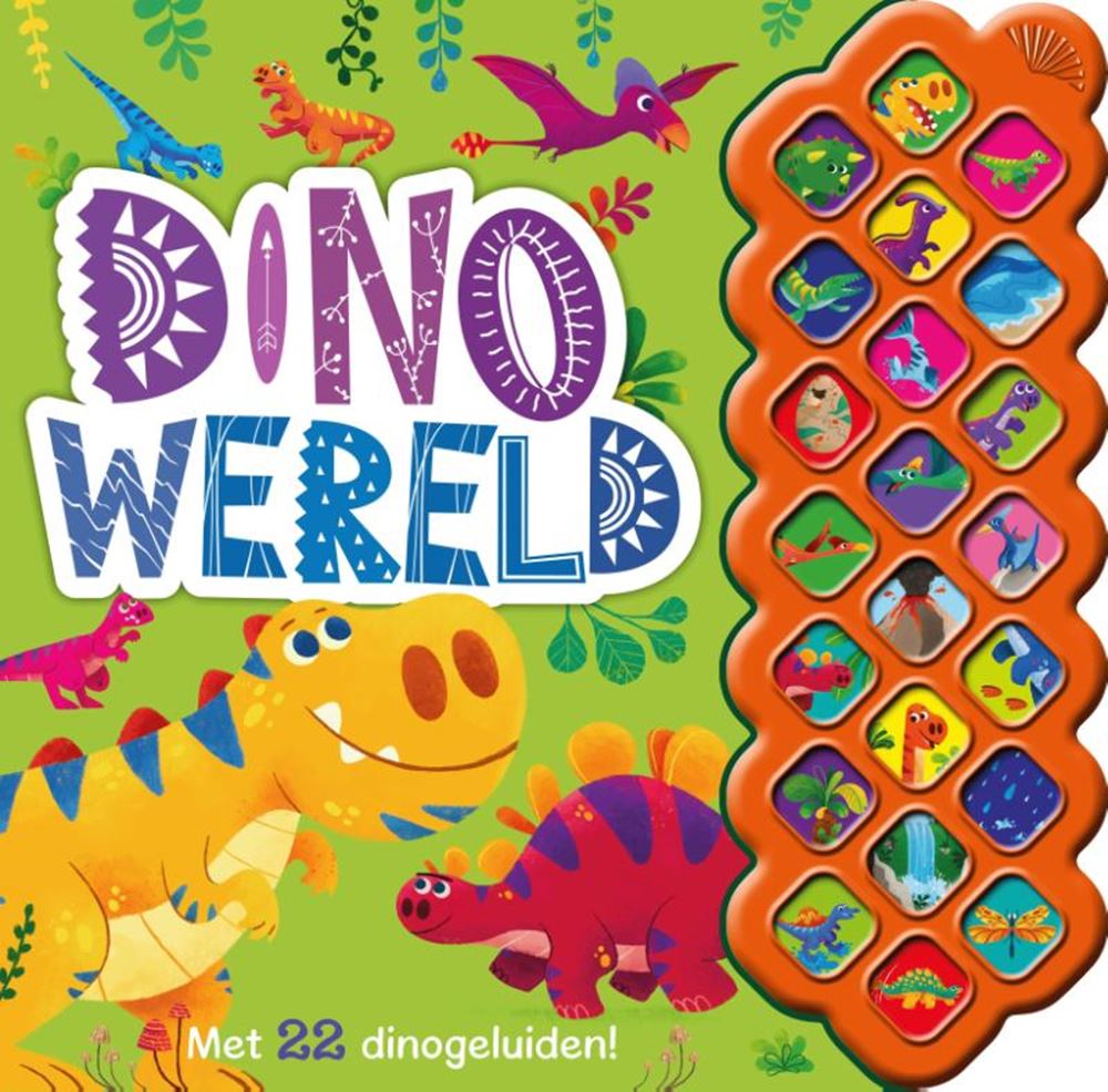 Rebo publishers geluidenboek: dinowereld 0+