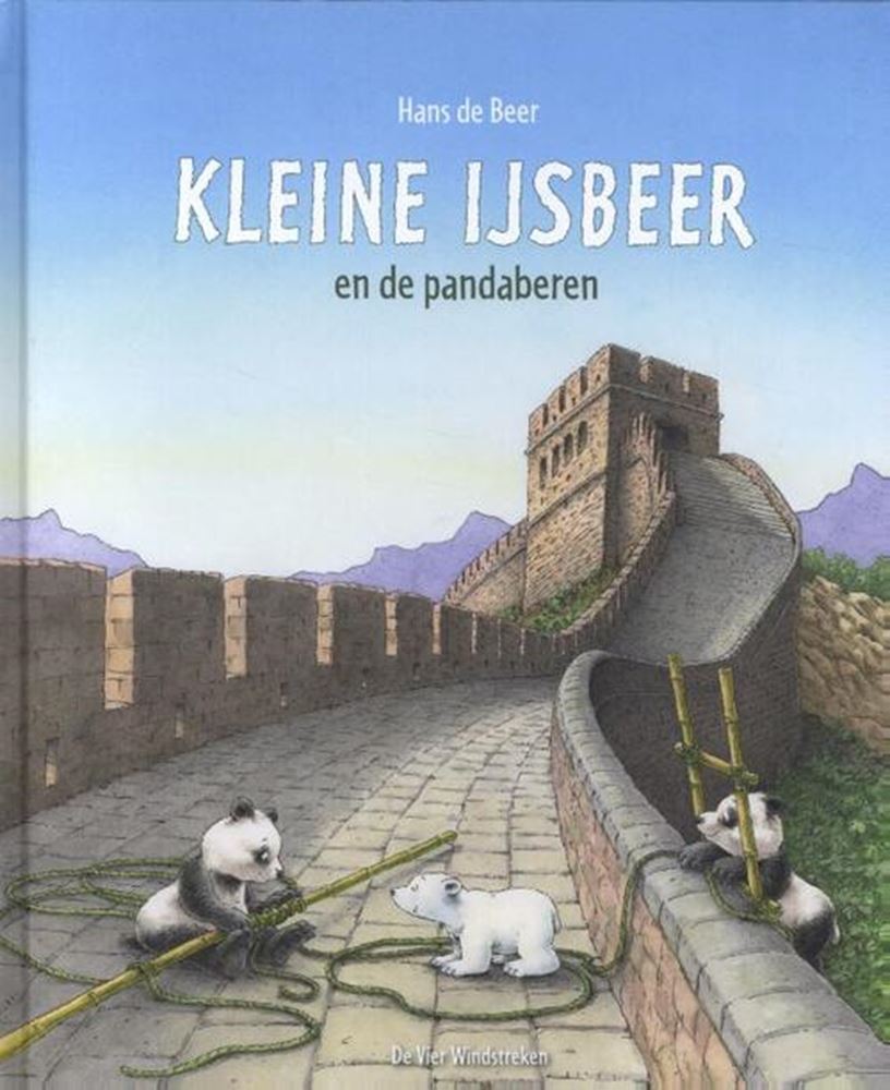 Prentbriefkaart 206: ijsbeer in iglo.