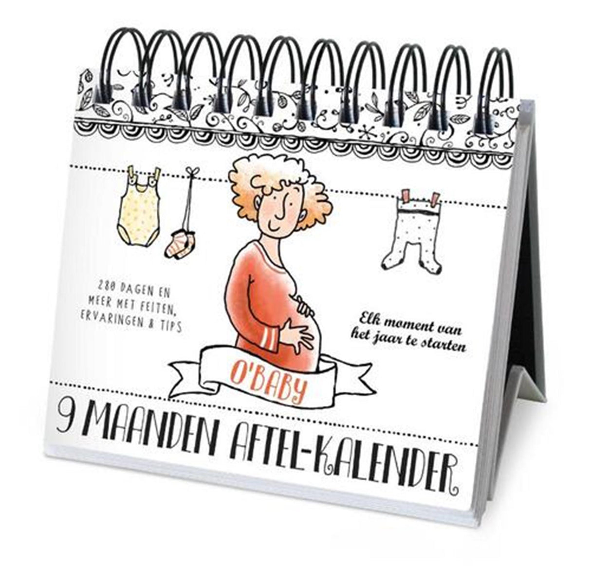 Imagebooks o'baby 9 maanden aftelkalender - pauline oud