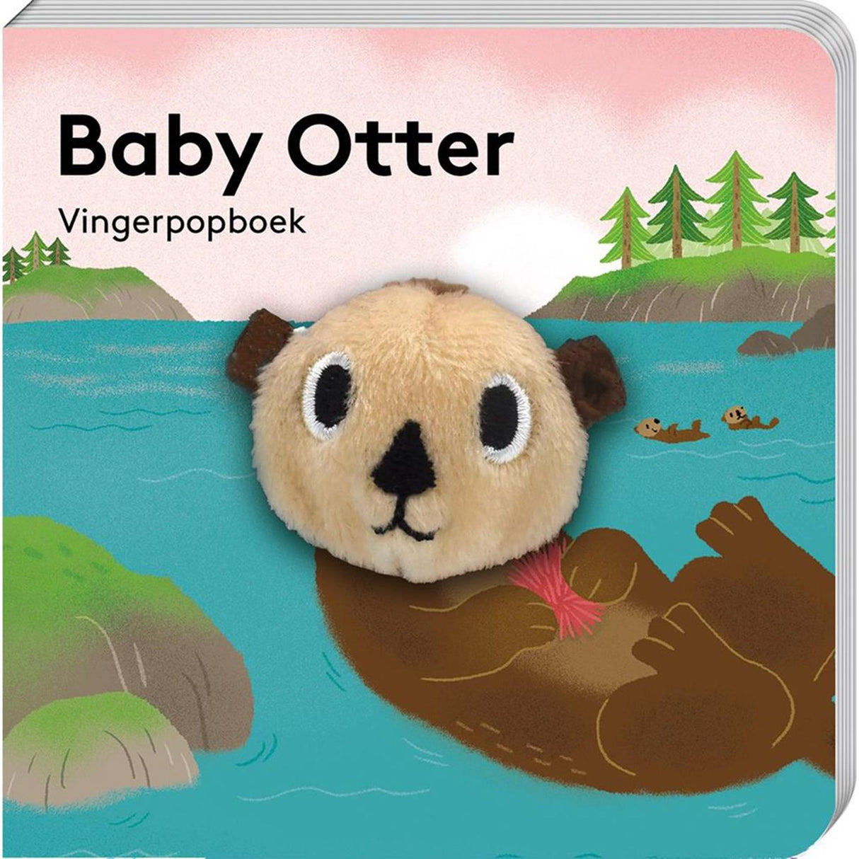 Imagebooks vingerpopboekje - baby otter