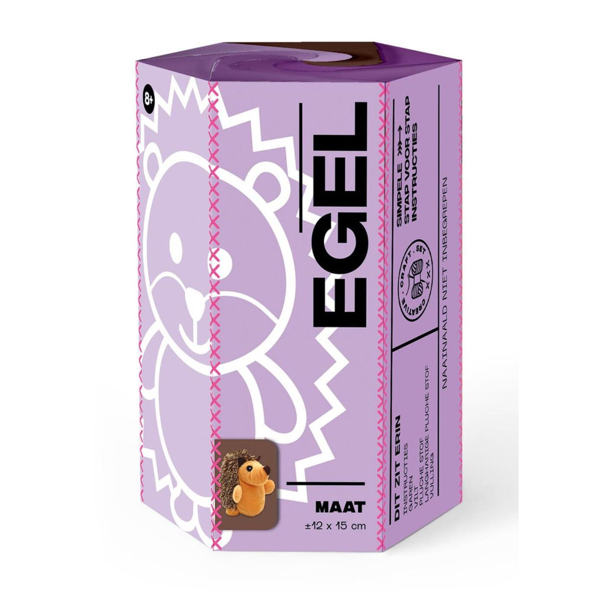 Imagebooks arts craft set - egel