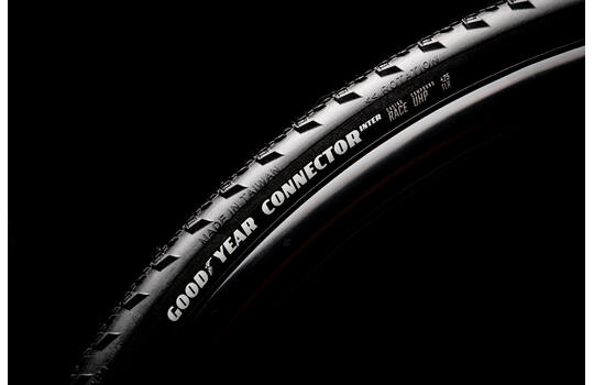 Goodyear connector inter folding tire