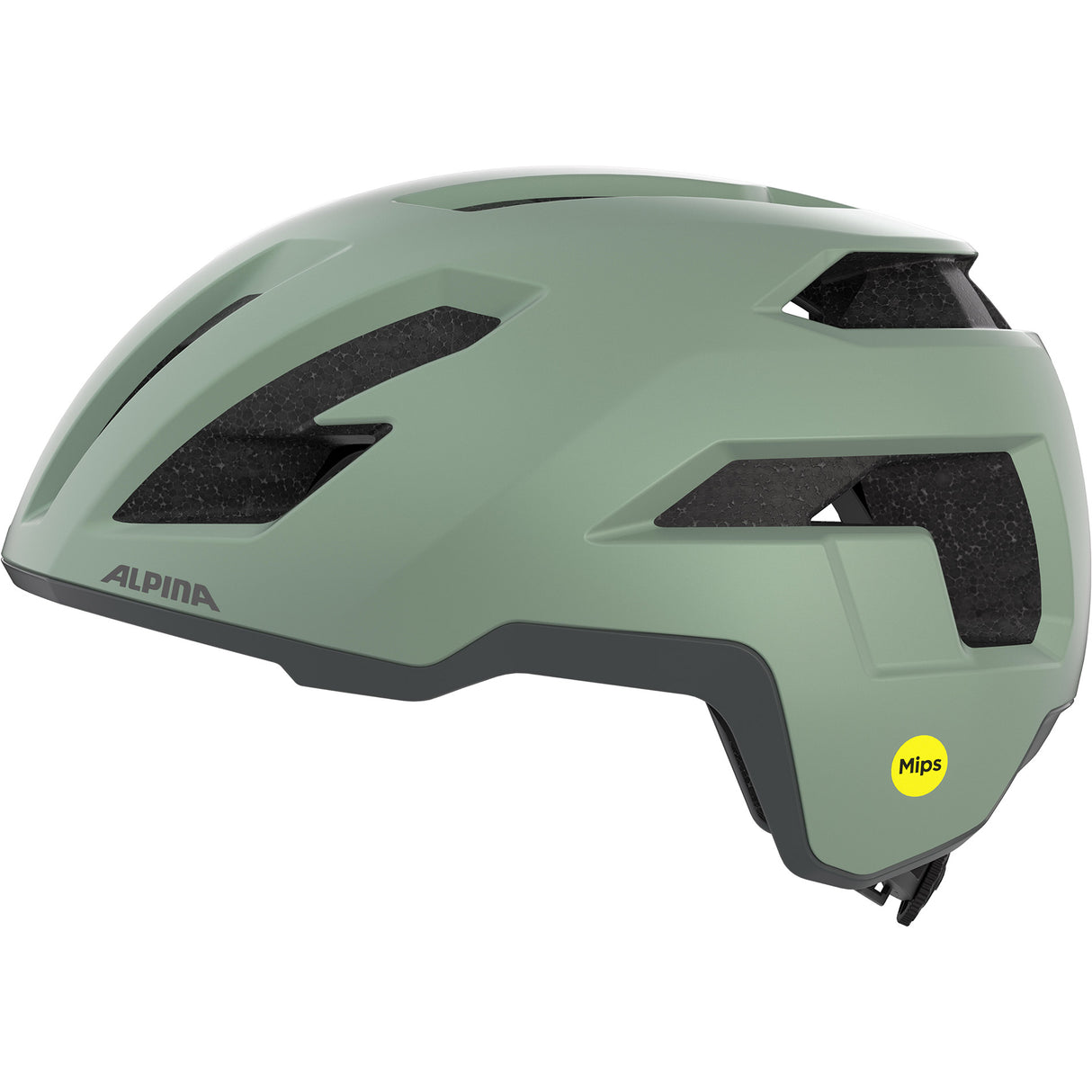 Olympic sportswear alpina sports tour helm taunus gravel mips 52-56 mat groen