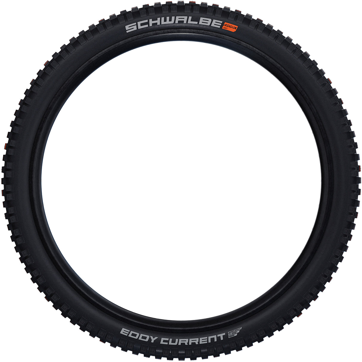 Schwalbe vouwband eddy current rear evolution 65-622 tle zwart