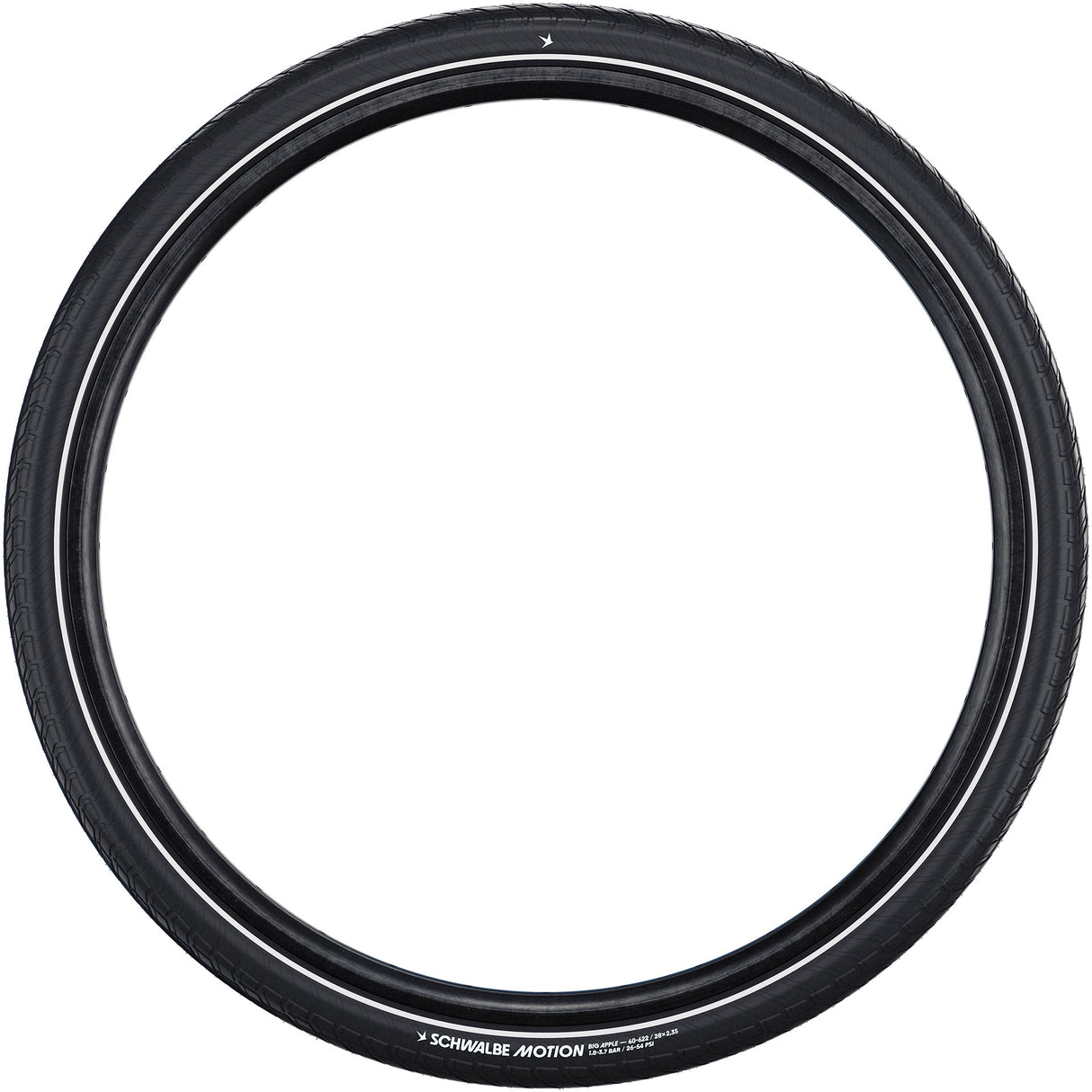 Schwalbe benelux b.v. schwalbe draadband motion big apple 50-559 +r zwart