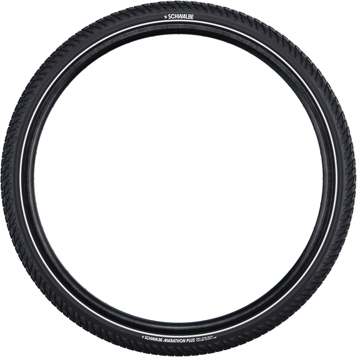 Schwalbe draadband marathon plus tour 50-622 +r zwart