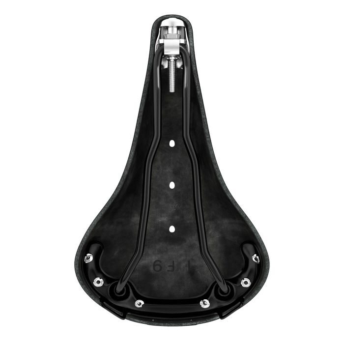 Brooks b17 klassiek zadel - zwart leer, premium kwaliteit