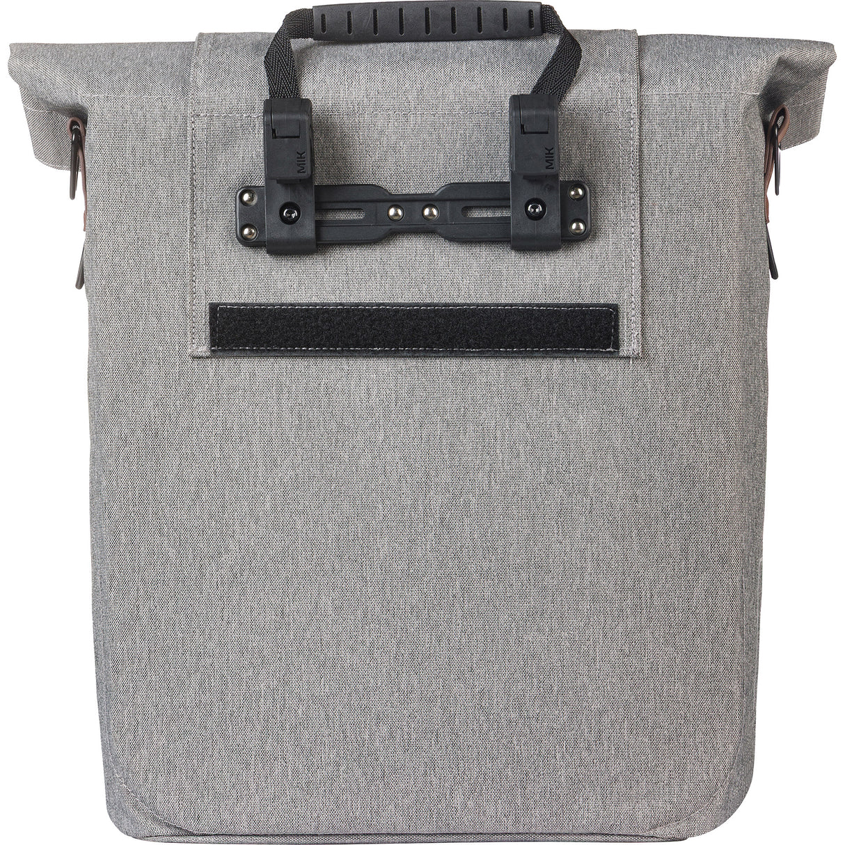 Basil tas city shopper grijs | mik hooks | 16l