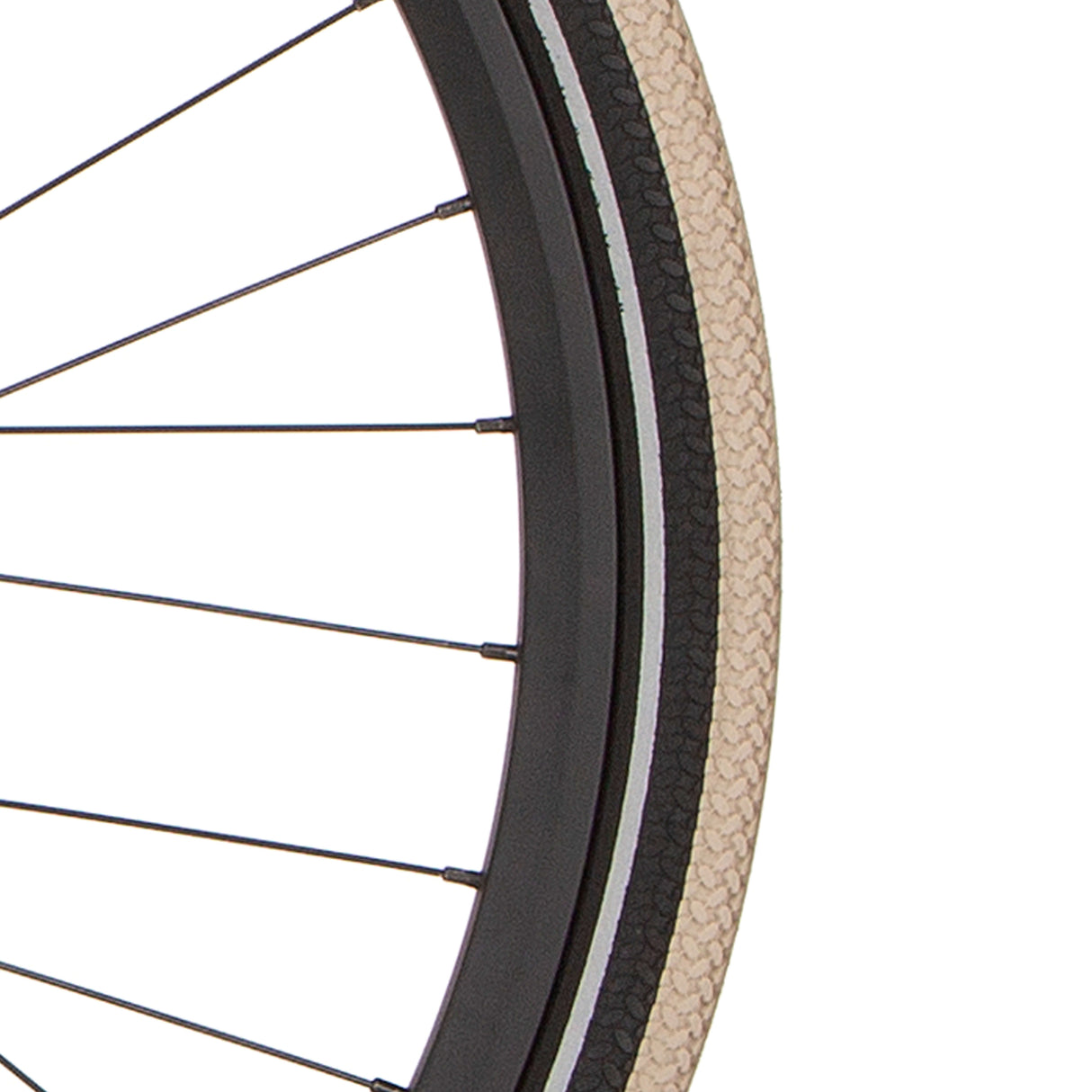 Cortina buitenband Canberra 28 x 1.75 khaki zwart refl
