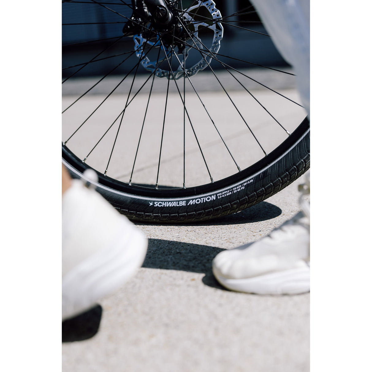 Schwalbe draadband motion big apple 55-622 +r zwart