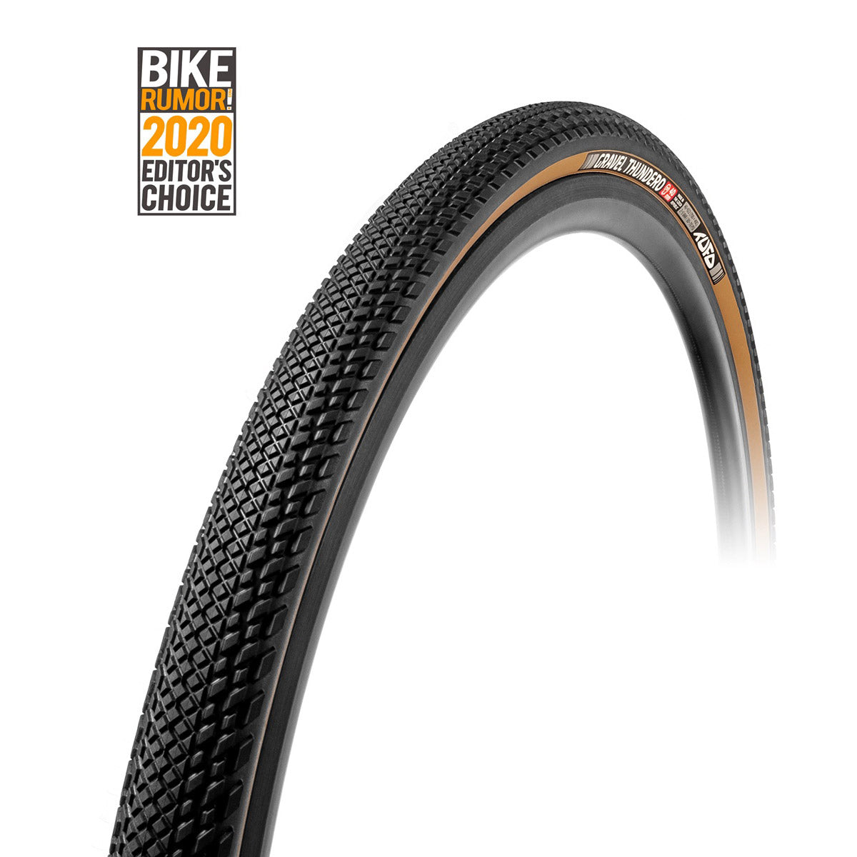 Tufo vouwband gravel thundero 44-622 zwart beige