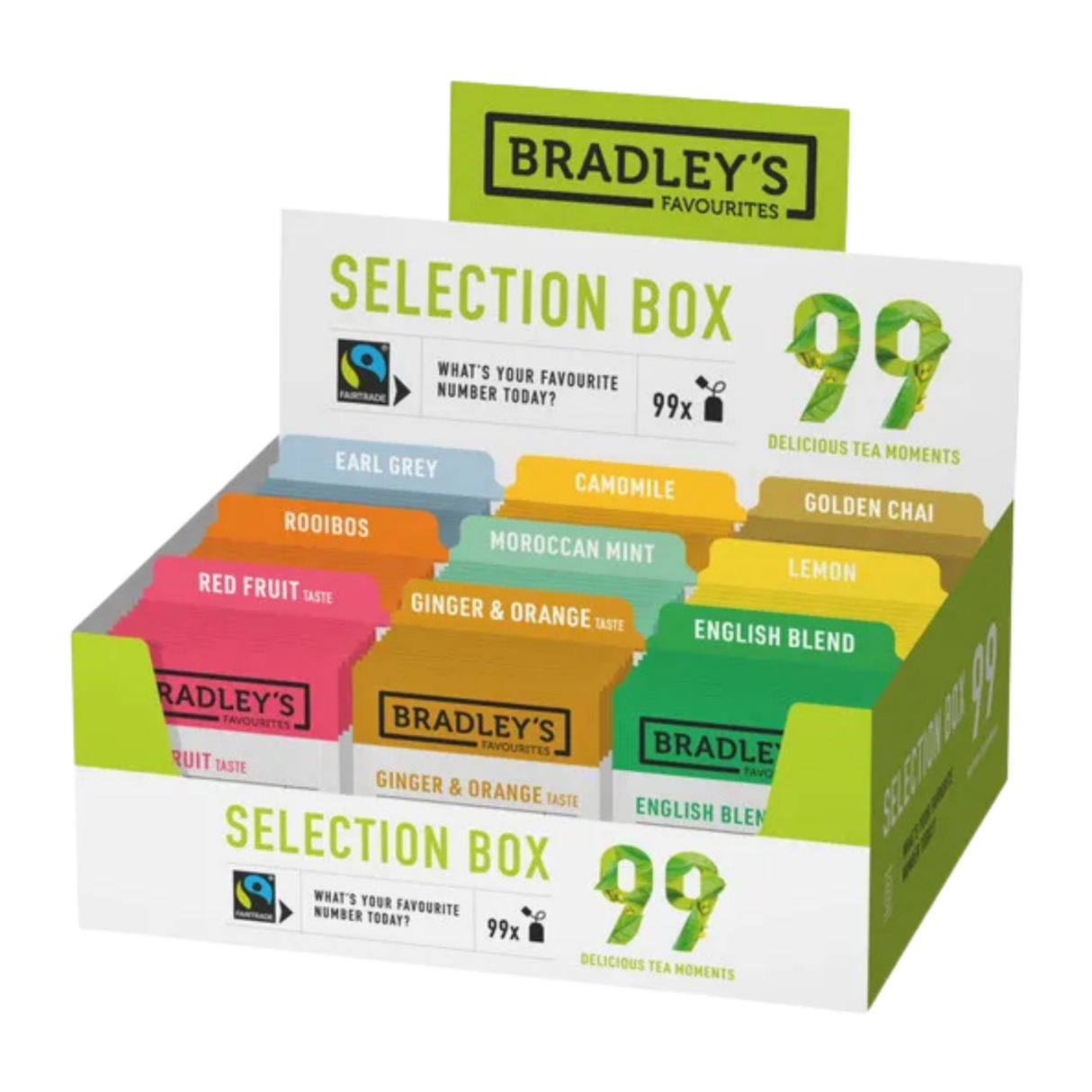 Bradley's bradley’s favourites selection box (9× 11 zakjes)
