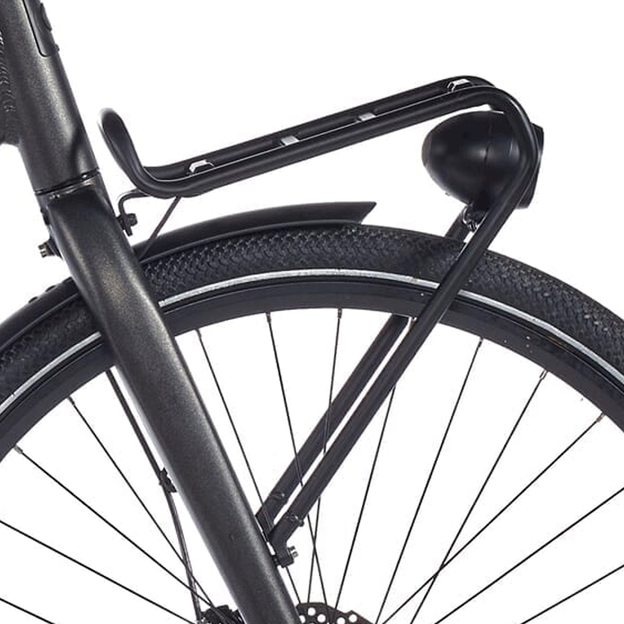 Cortina voordrager Common jet black matt