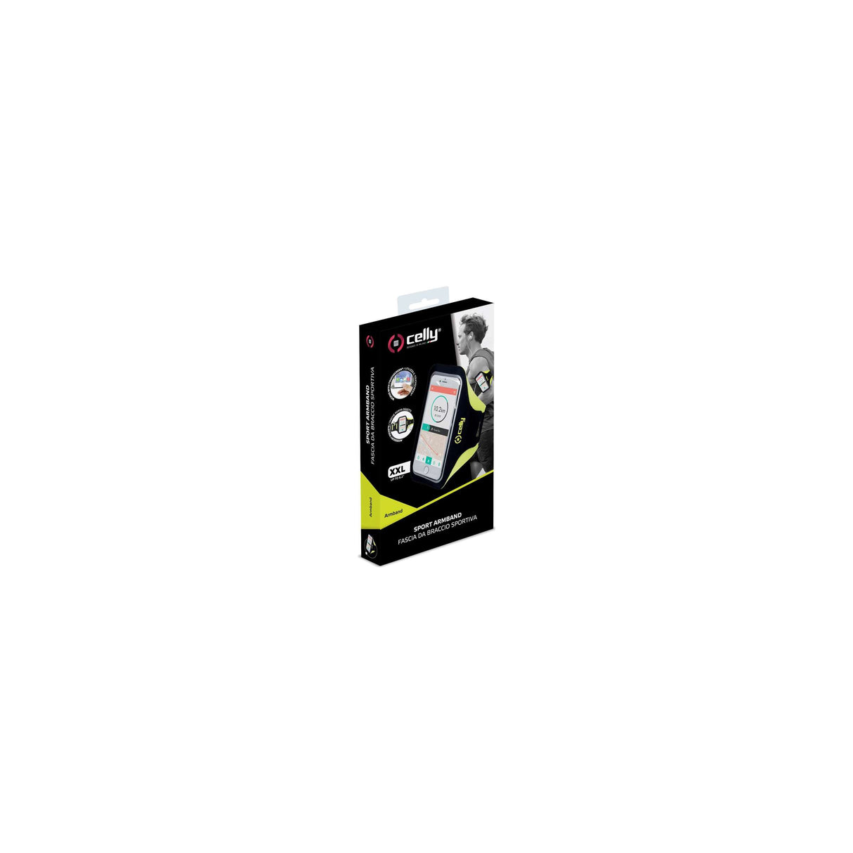 Celly Armband XXL geel