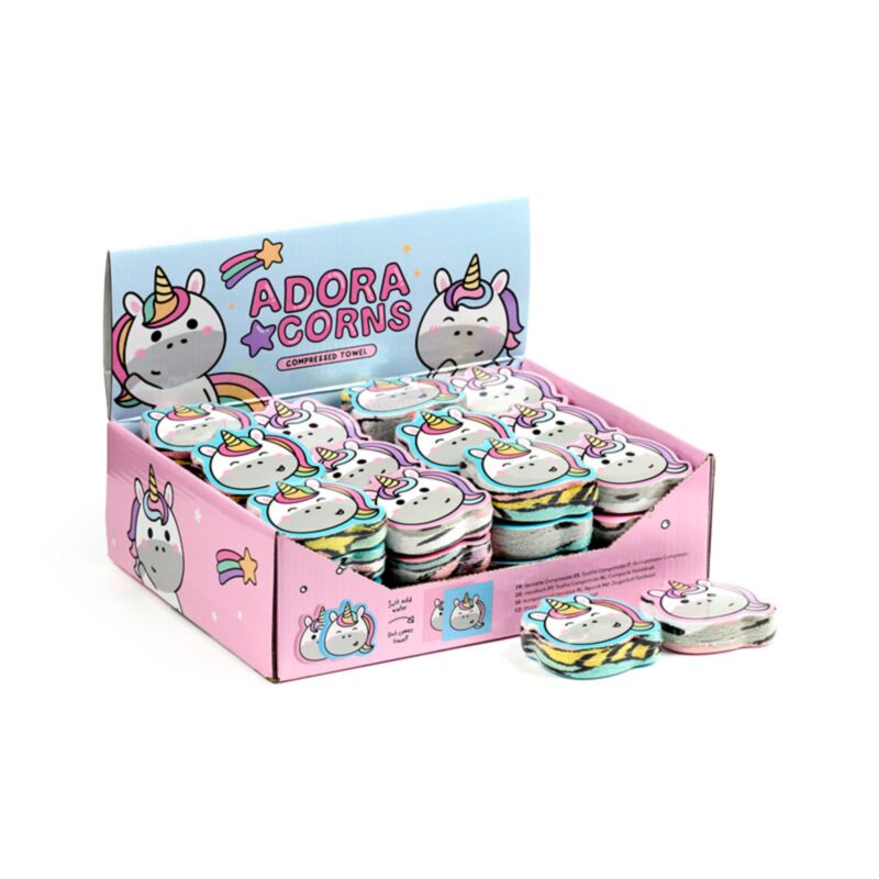 Adoracorns eenhoorn compacte reishanddoek