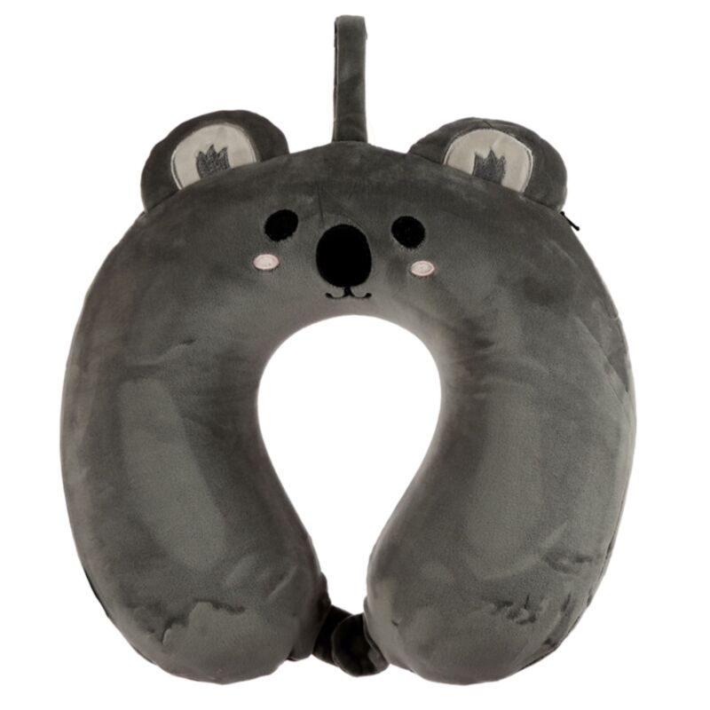Relaxeazzz koala pluche memory foam nekkussen