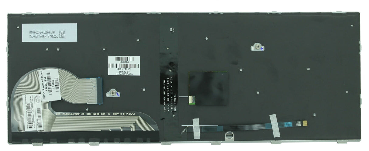 Ty hp laptop toetsenbord qwer us + trackpoint, backlit