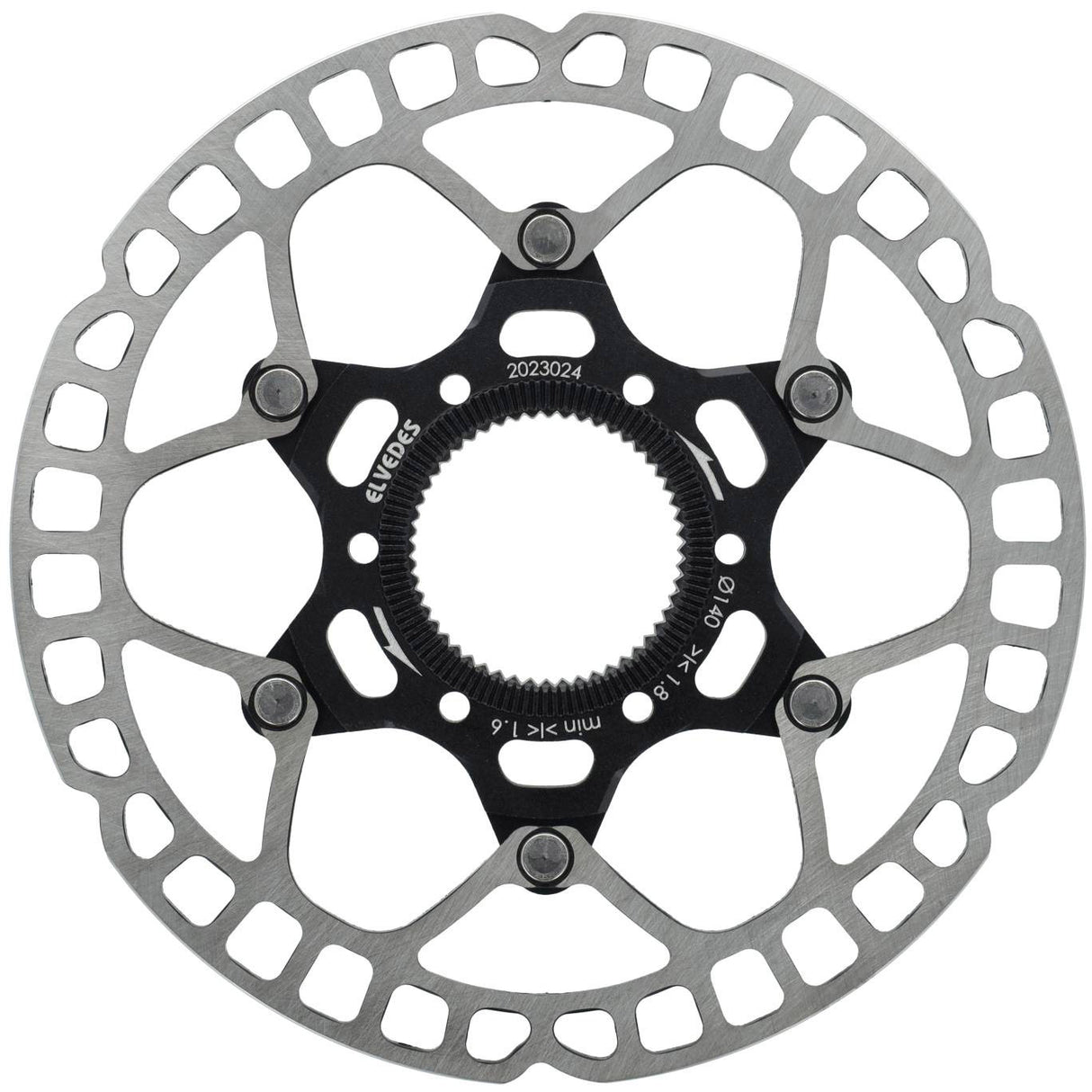 Elvedes remschijf centerlock �140mm t=1,8mm lichtgewicht