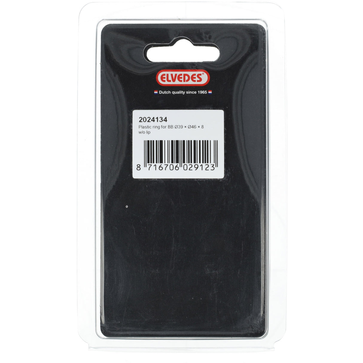Elvedes ring bb �39��46�8 zonder rand plastic
