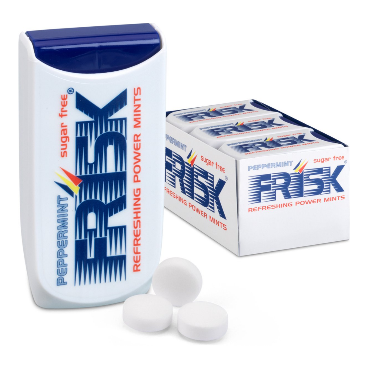 Frisk peppermint tab - frismakers - suikervrij -1x12stuks