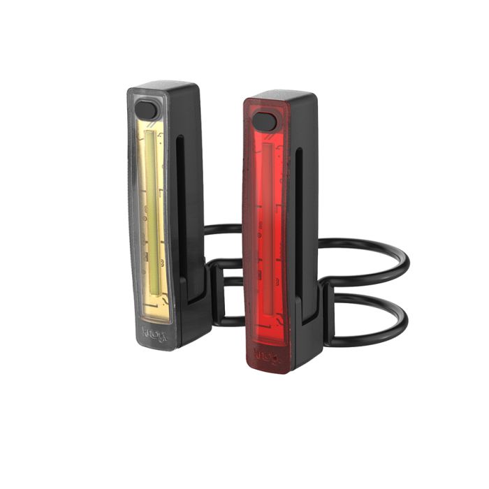 Knog plus twinpack - black