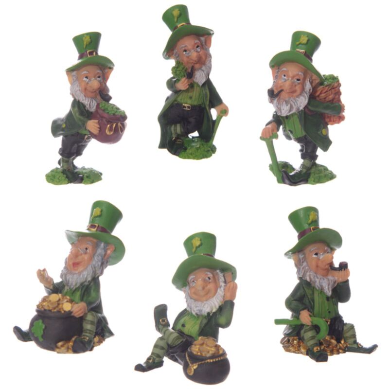 Ierse geluk kabouter miniatuur beeldjes