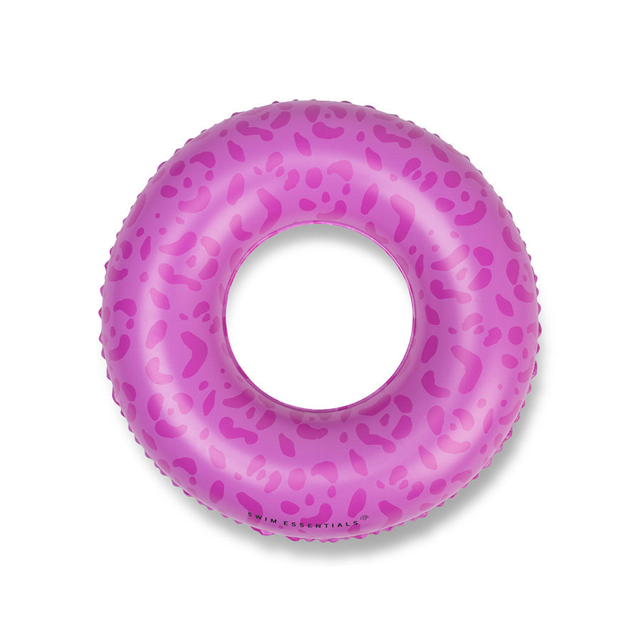 Leopard | roze zwemband ø 55 cm
