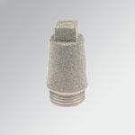 Metal work geluiddemper sinterbrons 1