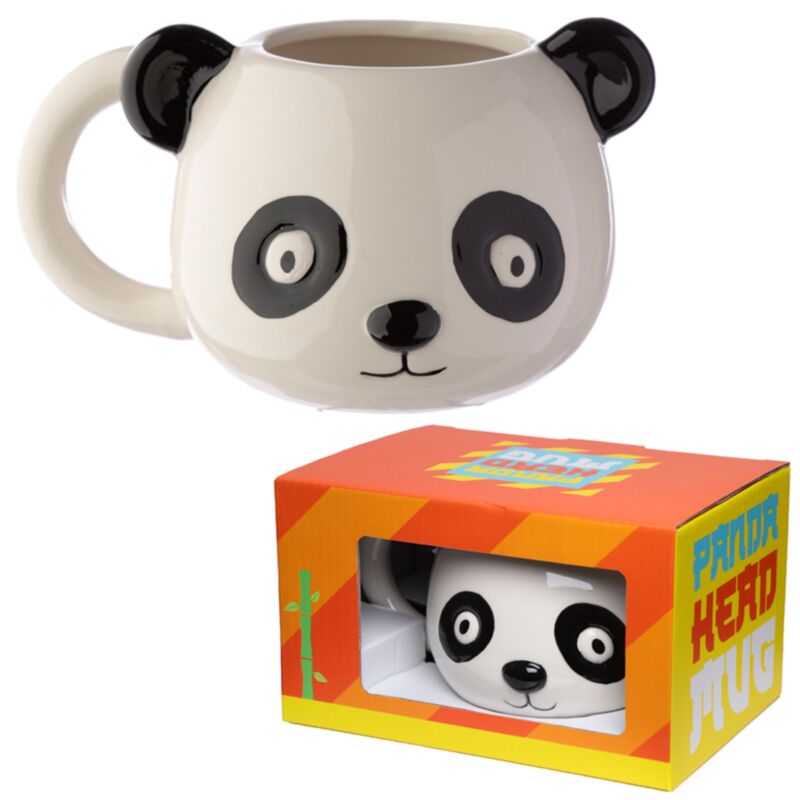 Adoramals panda gevormde keramiek mok