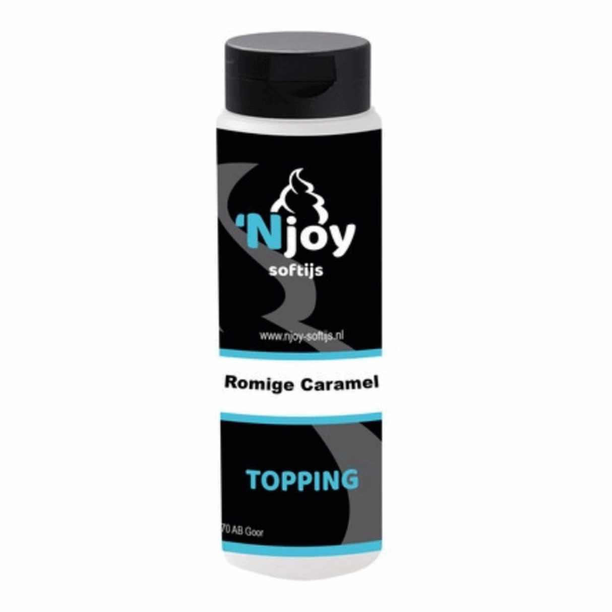 Njoy topping romige caramel (500ml)