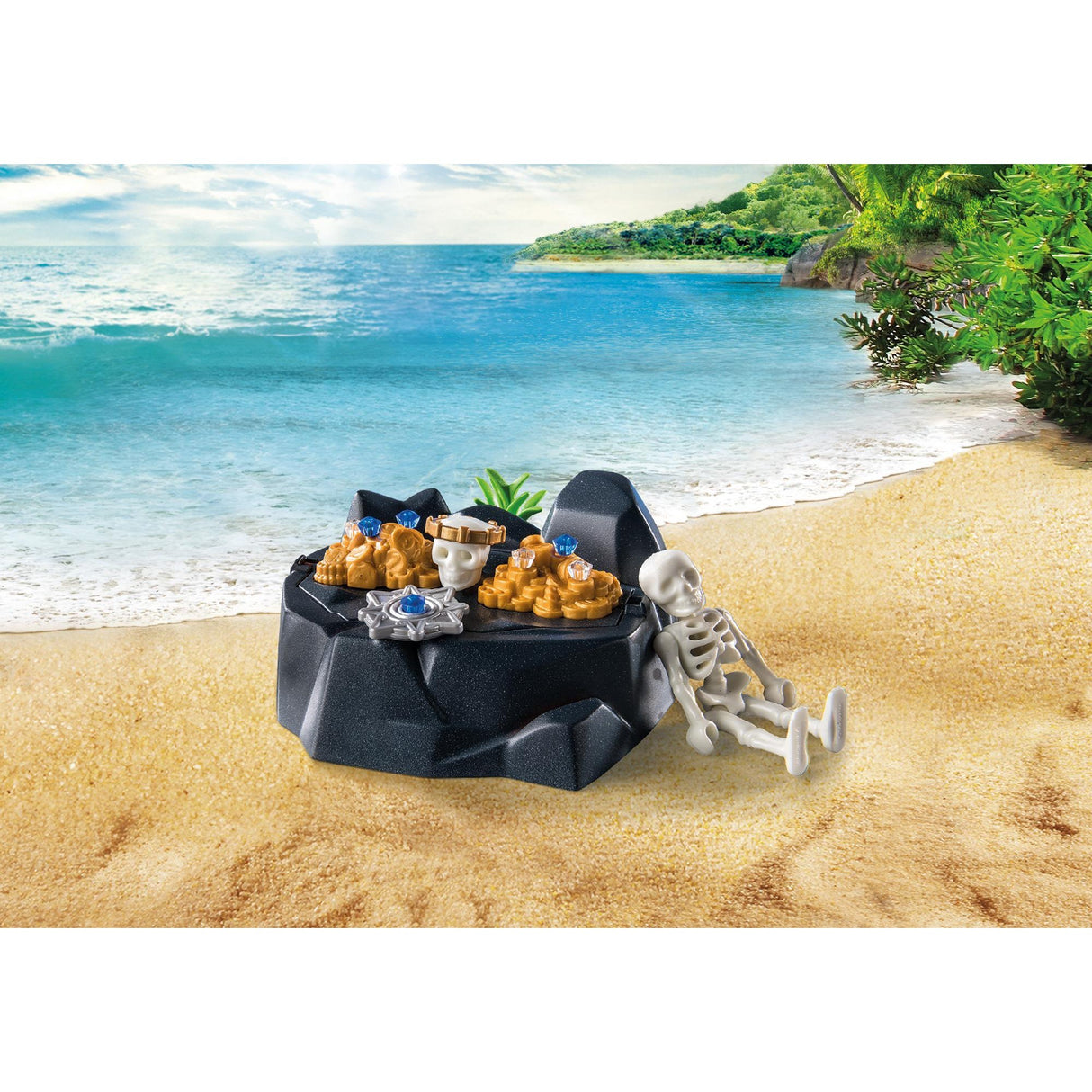 PLAYMOBIL Starterpack Piraat met Roeiboot 71254