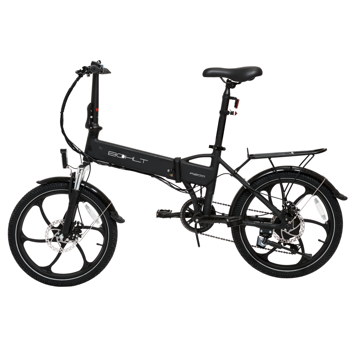 Bohlt Elektrische vouwfiets R200 zwart