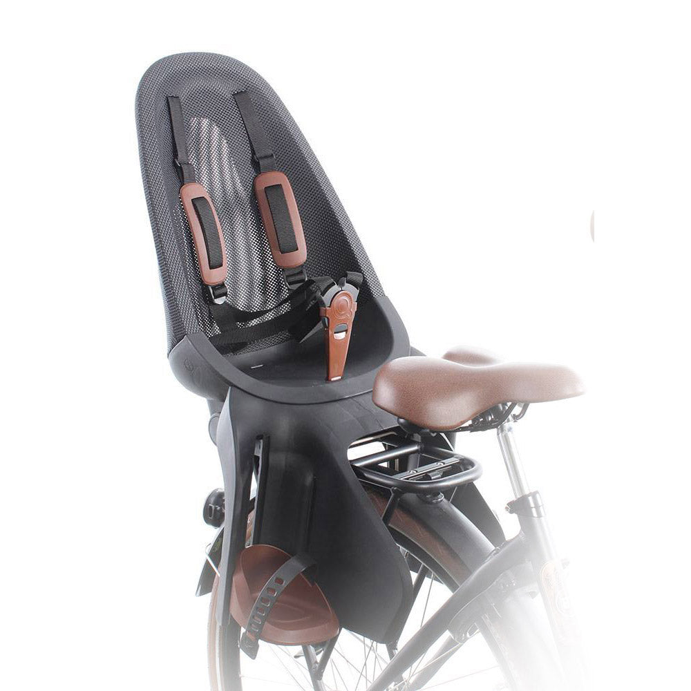 achterzitje Air junior mesh bruin zwart