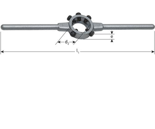 Rotec snijplaathouder 20x7 m4.5-6