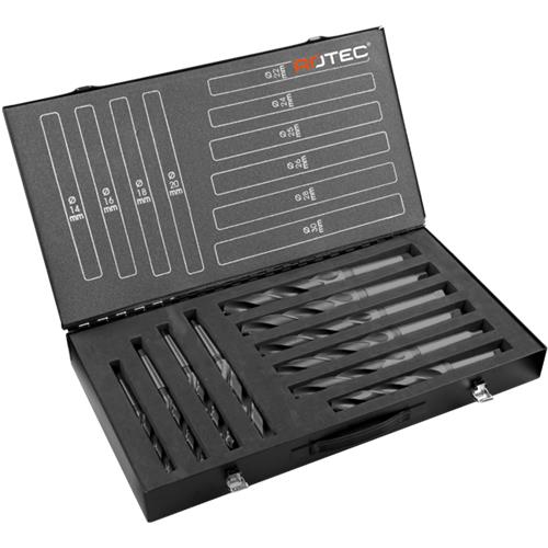 Rotec spiraalborenset mk 14-30mm hss 10-delig