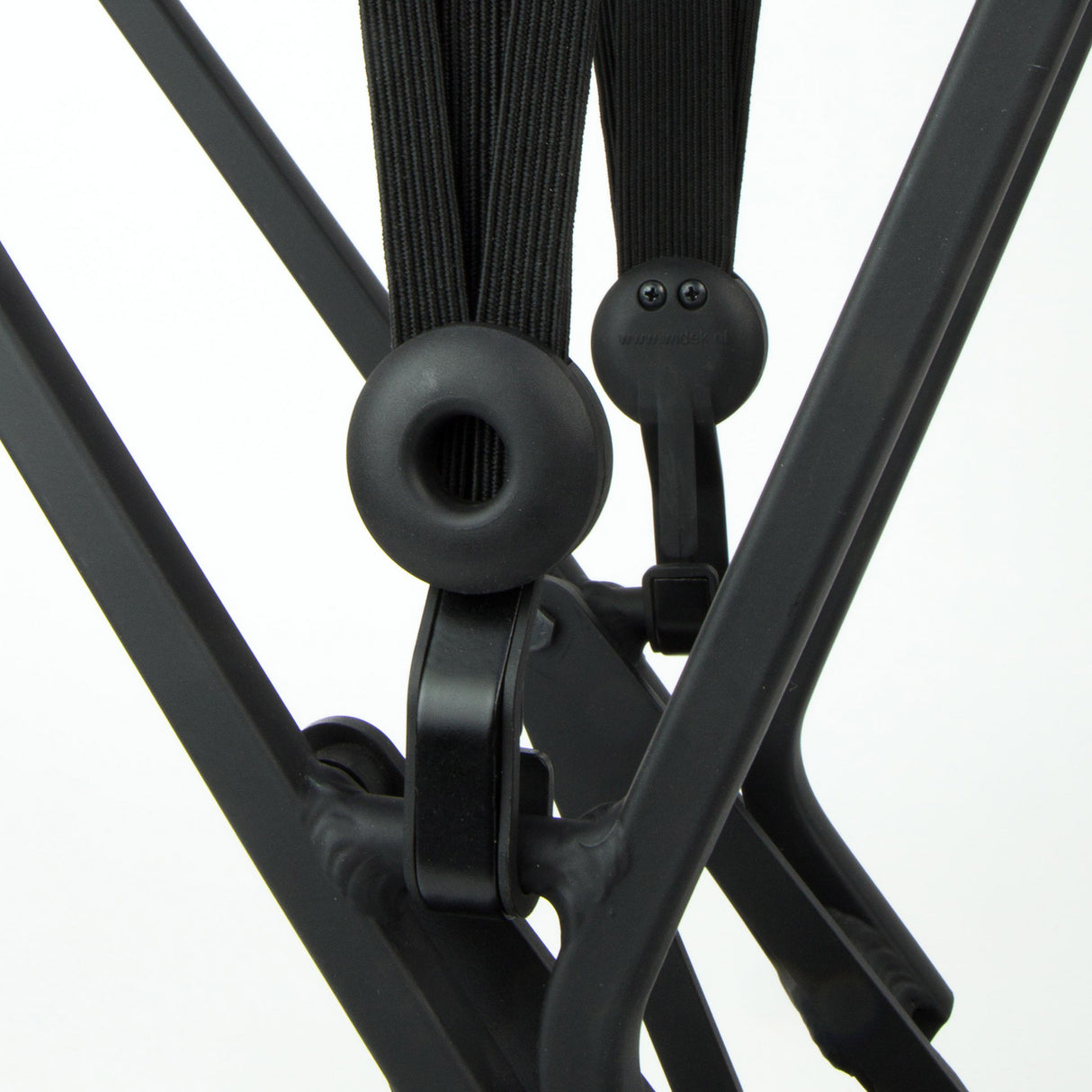 Widek triobinder eye met haak 3x12mm zwart chinin