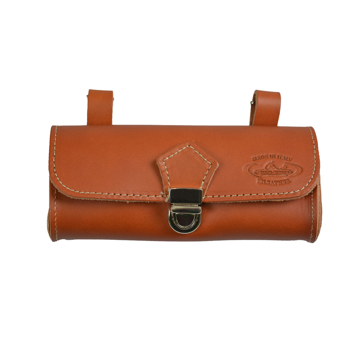 Monte grappa zadeltas leer cognac met logo