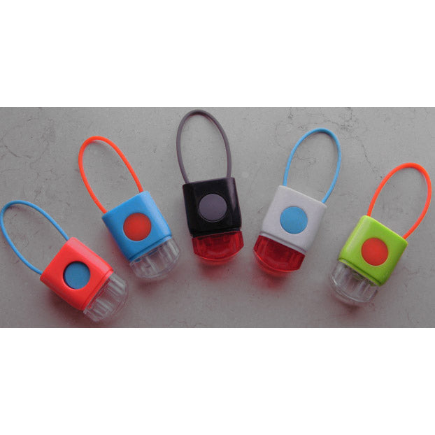 IkziLight LED rood verlichting set Mini siliconen (hangverpakking)
