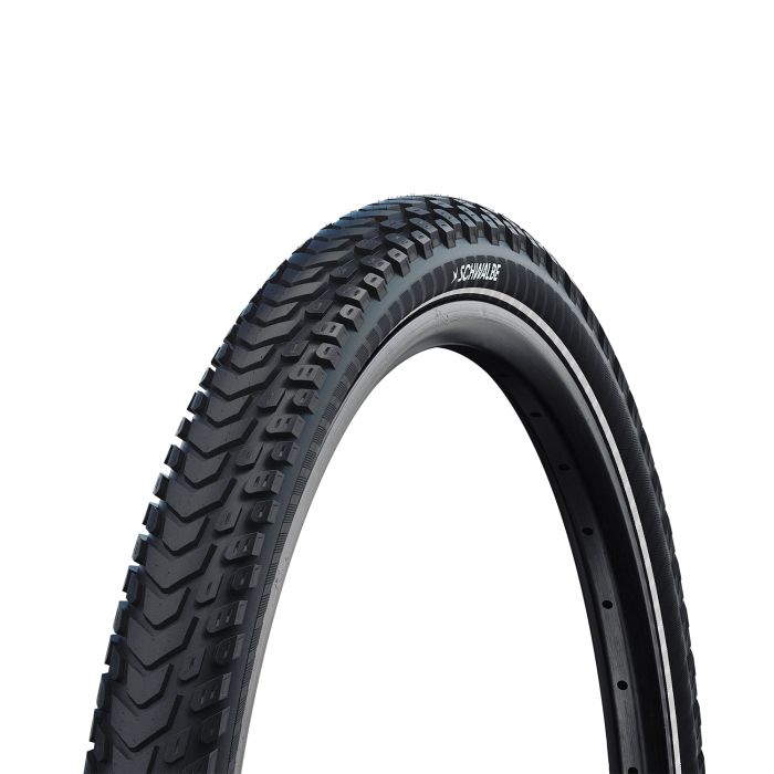 Schwalbe marathon mondial - wired - addix green - dd - raceguard - 27.5x2.25 - black + reflex