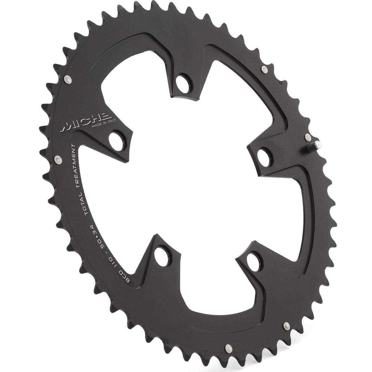 Miche kettingblad 50t team 10s 5 arms zwart ( crankstel)