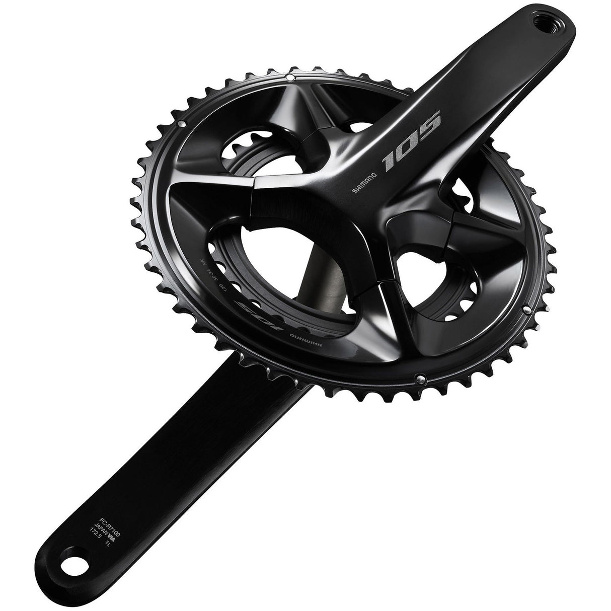 Shimano crankstel 105 fc-r7100 shim.krg 105 fcr7100 50 34 175 schw 12f ht2