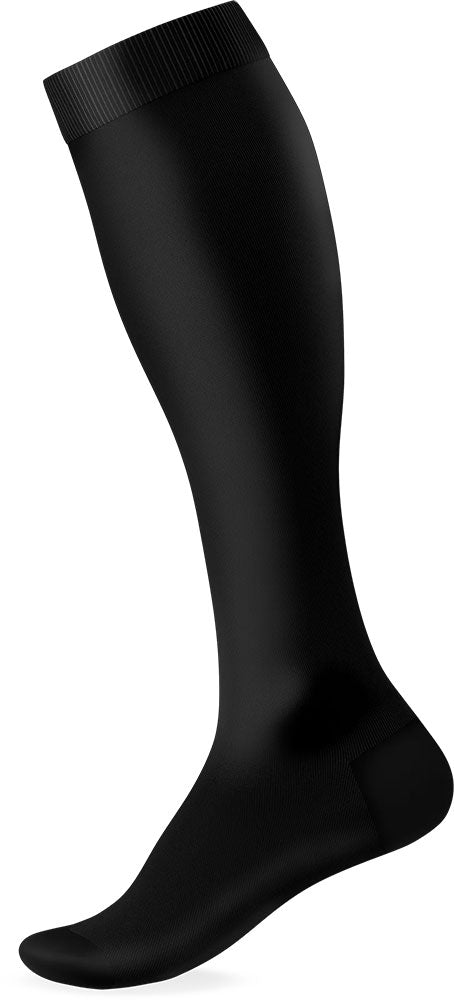 Sox footwear knee high solid black - socks | m (38-42)