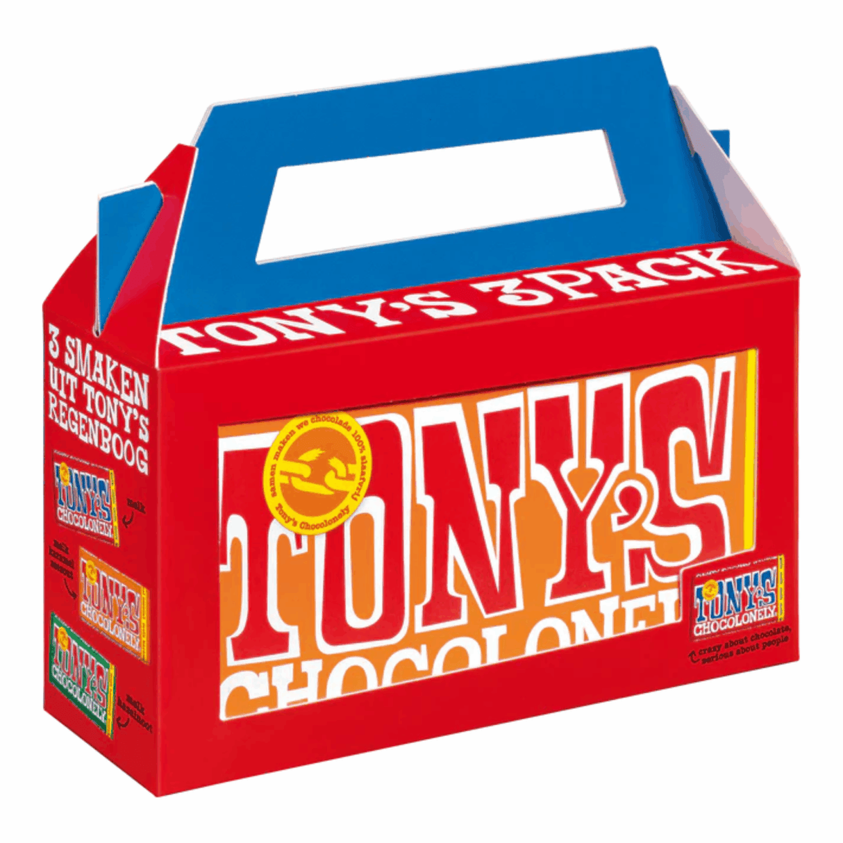 Tony's chocolonely rainbowpack classic (8x 3-pack)