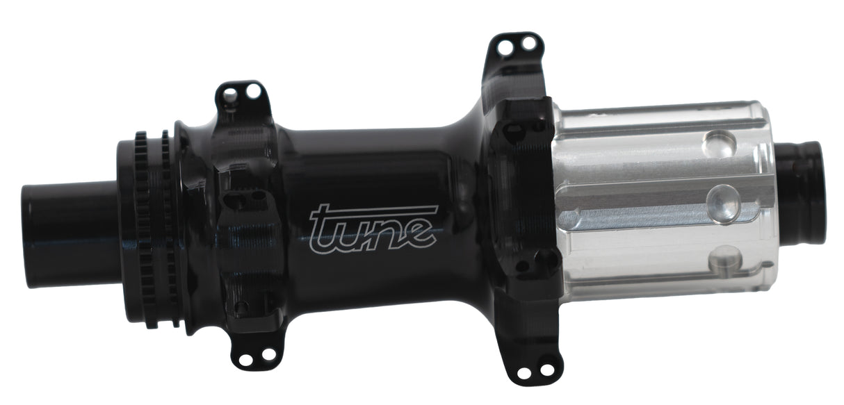 Tune nano cl road 24h shimano hg rear hub black with standard bearing