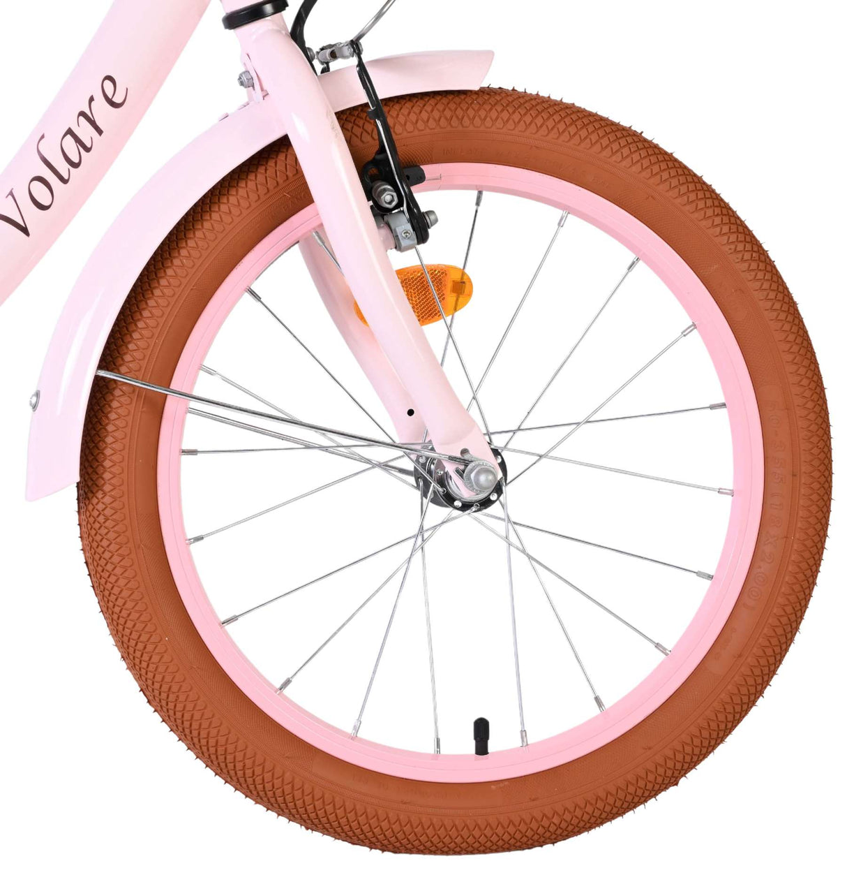 Volare ashley kinderfiets - meisjes - 18 inch - roze